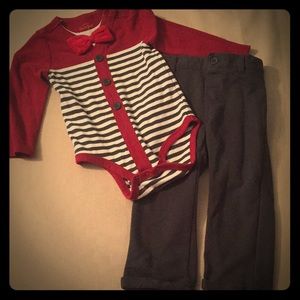 Cat & Jack Bow tie Set 18 mo